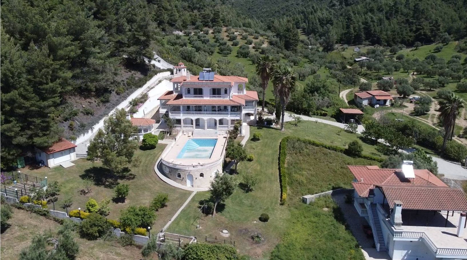 The Šapošnikovs’ villa in Frama, Halkidiki (Greece); also a Unit 29155 safehouse in Europe