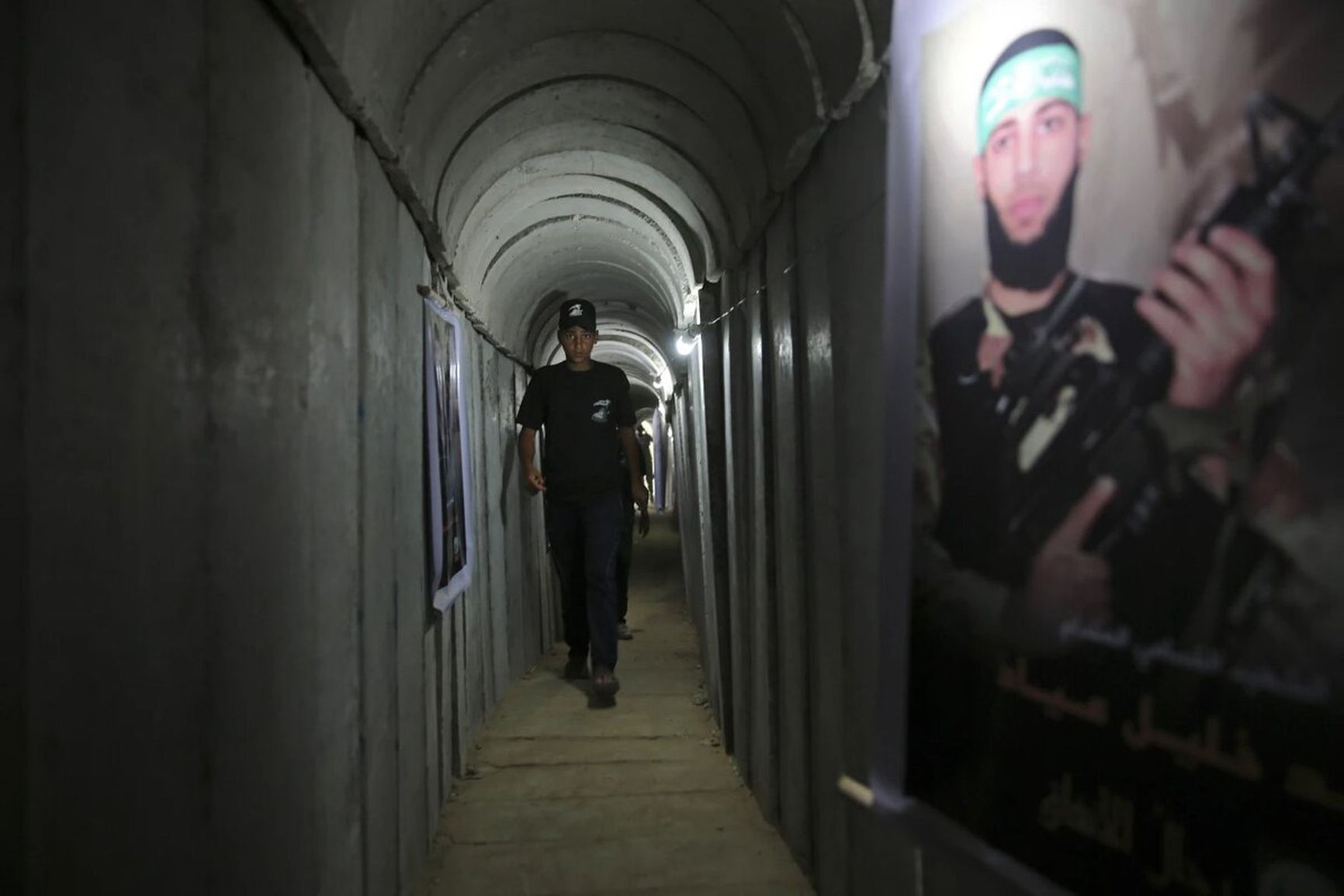 Beneath the Gaza Strip's coastal area, a vast network of underground tunnels with warehouses, bunkers, and surveillance cameras has been meticulously excavated