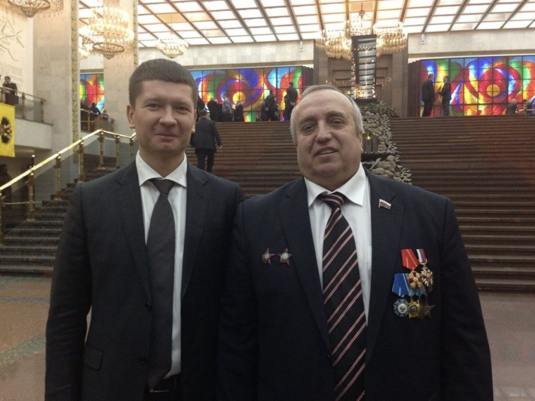 Oleg Ptashkin and Franz Klintsevich