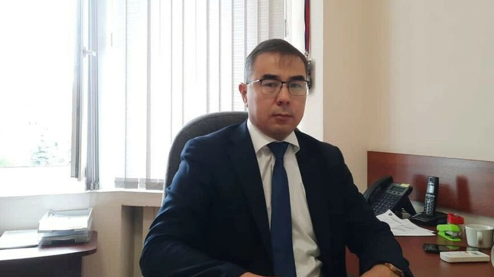 Manas Zholdoshbekov, an employee of the Embassy of Kyrgyzstan in Russia