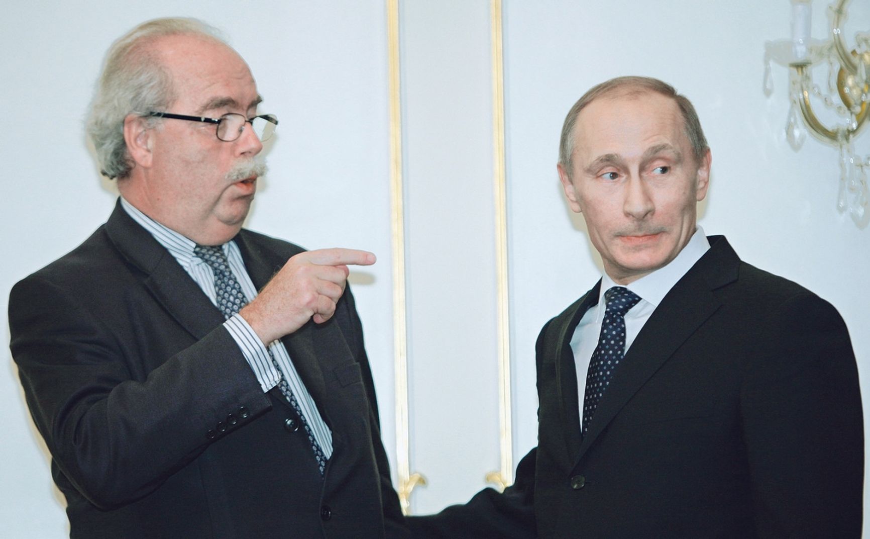 Кристоф де Маржери и Владимир Путин