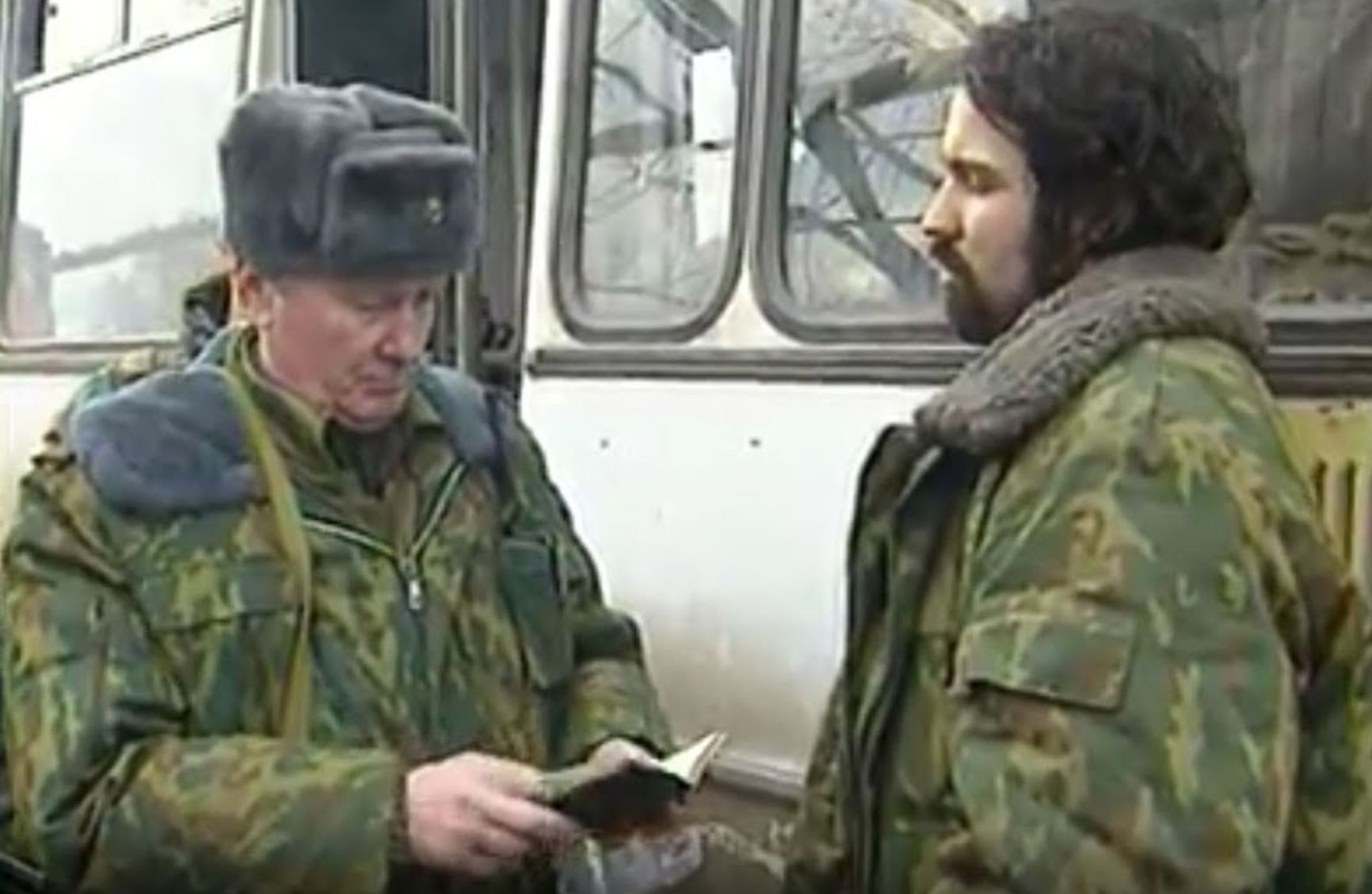 Генерал Баранов допрашивает Хаджи-Мурата Яндиева 