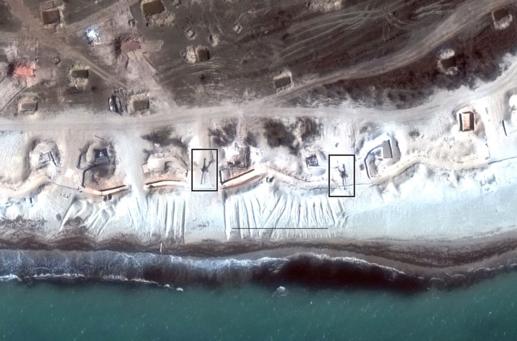 Оборонительные сооружения в Витино, Крым