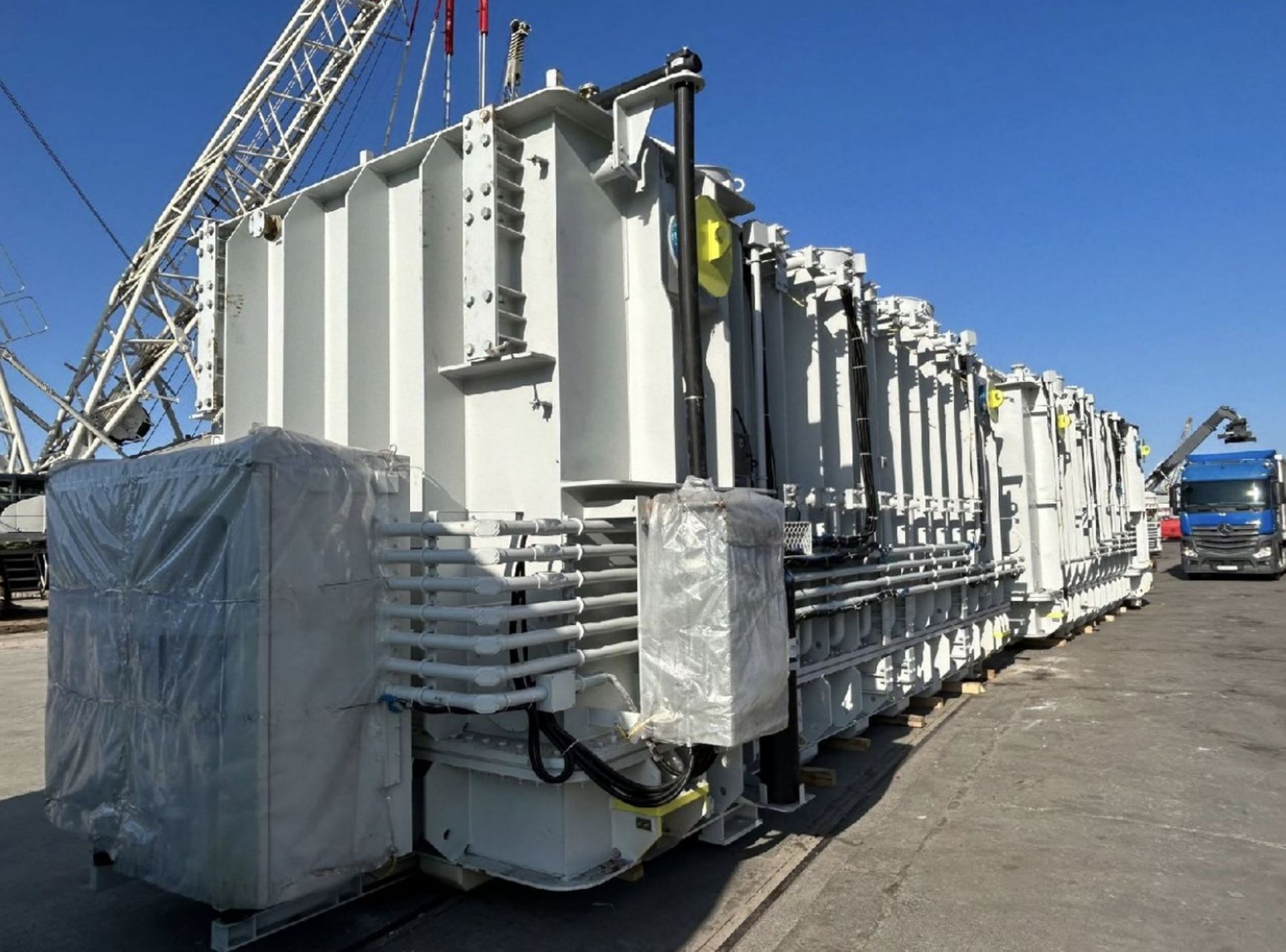 The autotransformers purchased by Ukraine with the support of allies