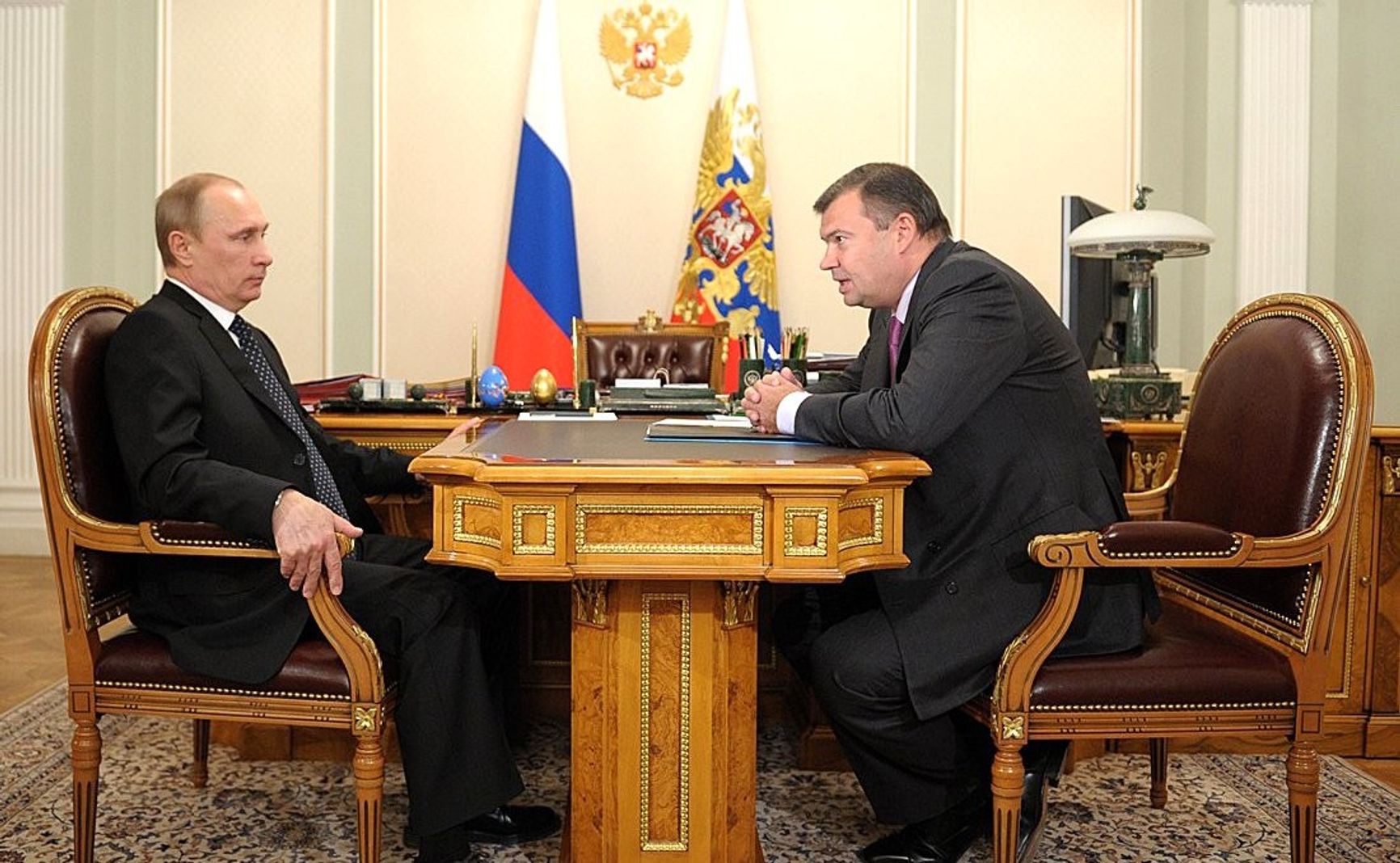 Бокарев на встрече с Путиным