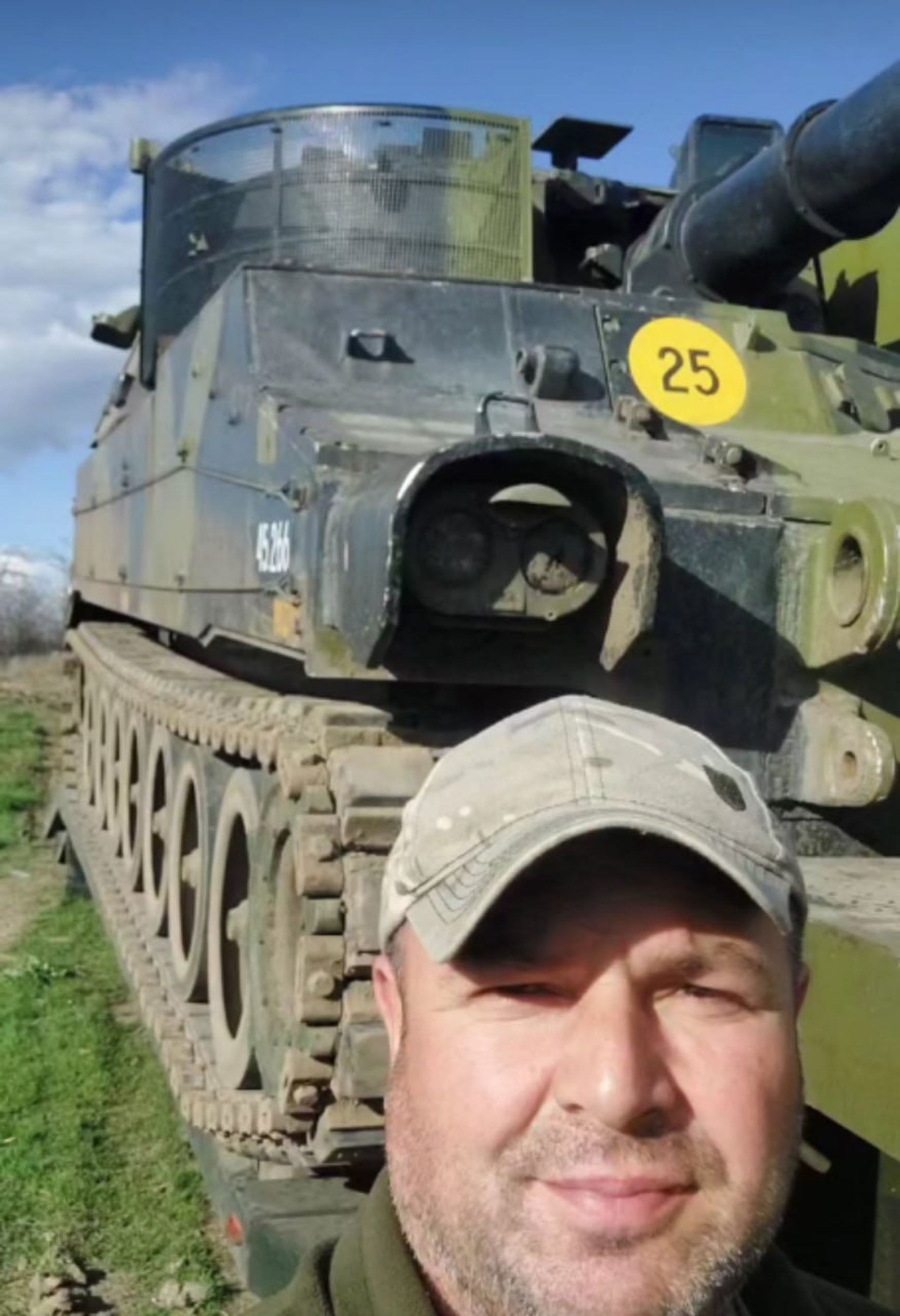 Датские САУ M109A3DK на украинском ТВД