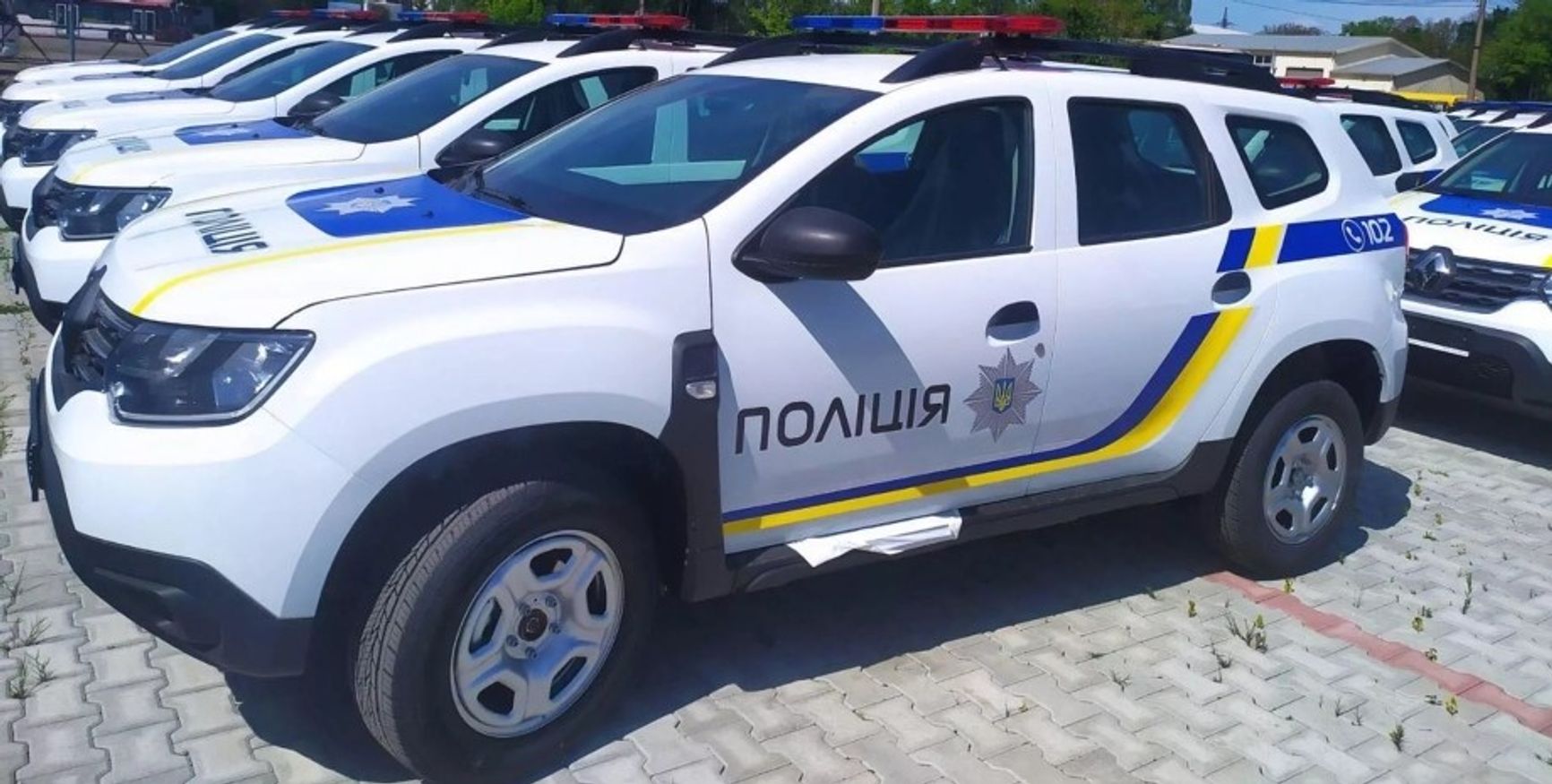 Renault Duster Национальной полиции Украины