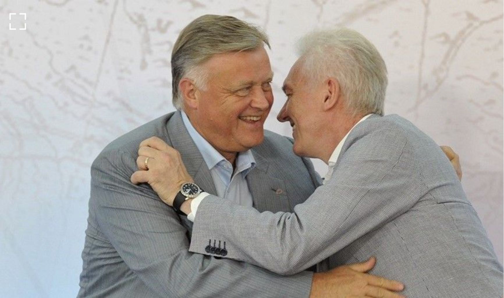 Vladimir Yakunin and Gennady Timchenko