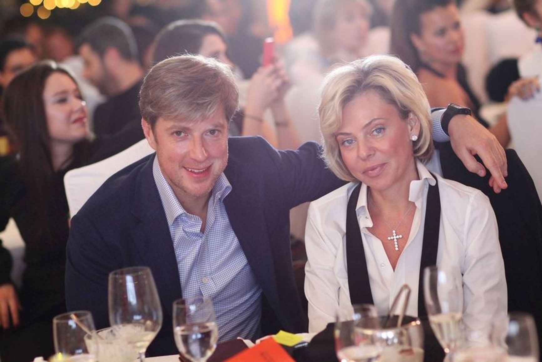 Alexey Zolotarev and his wife Maria