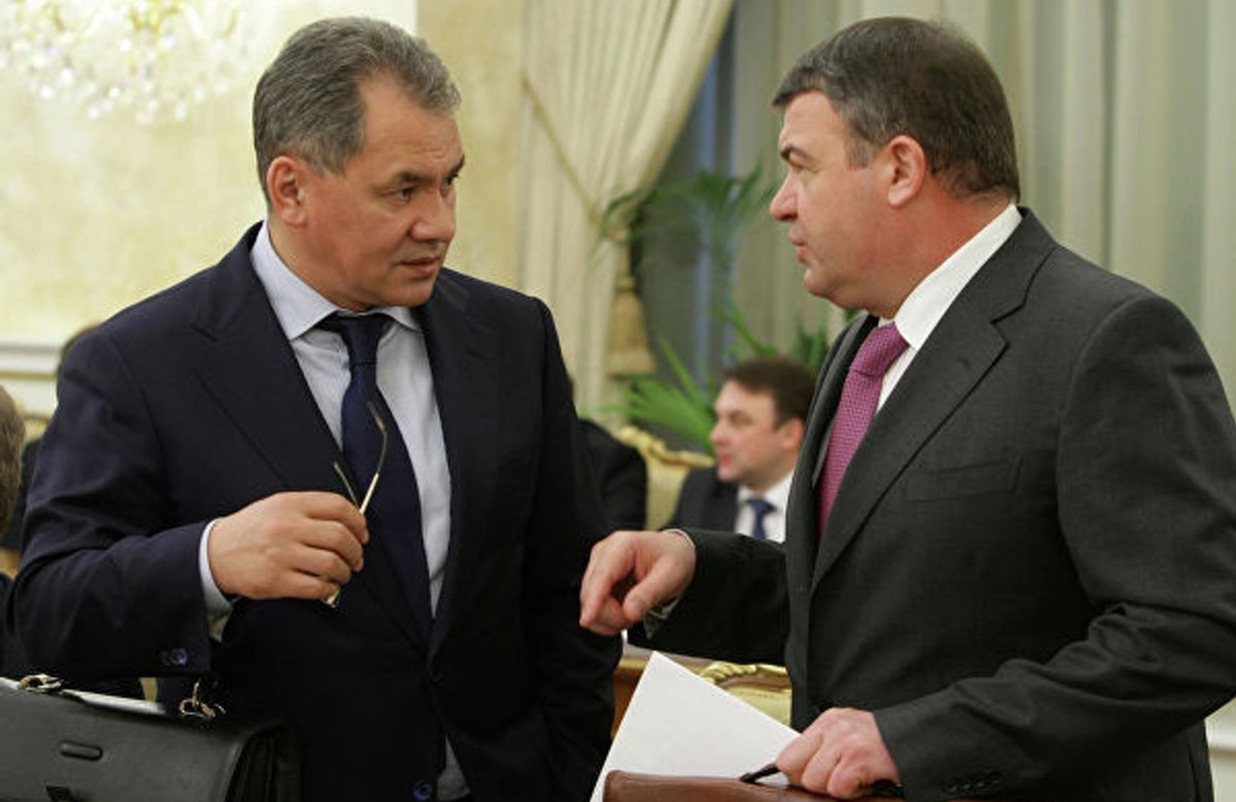 Shoigu followed in Serdyukov's footsteps (photo by A. Nikolsky / RIA Novosti)