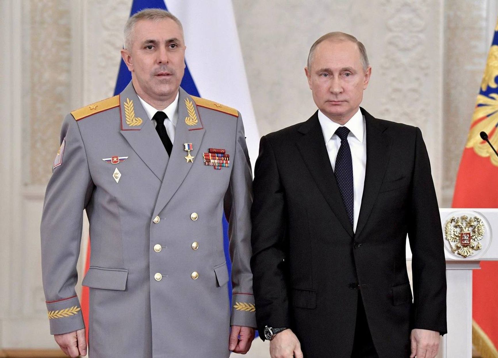 Рустам Мурадов с Путиным
