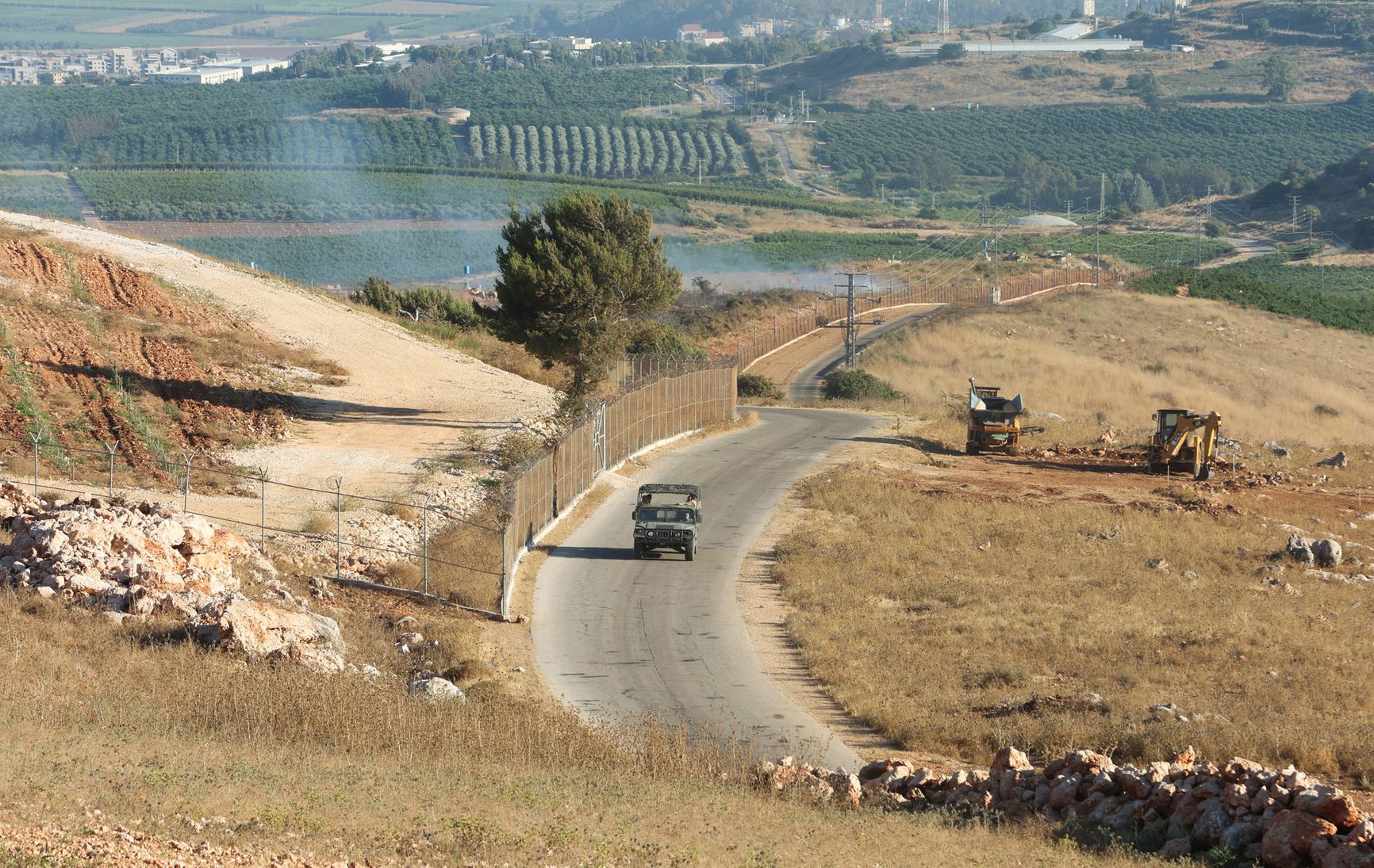 Юг Ливана, граница с Израилем