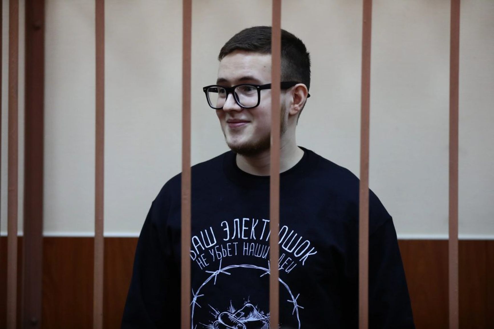 Виктор Филинков на судебном заседании по делу «Сети»