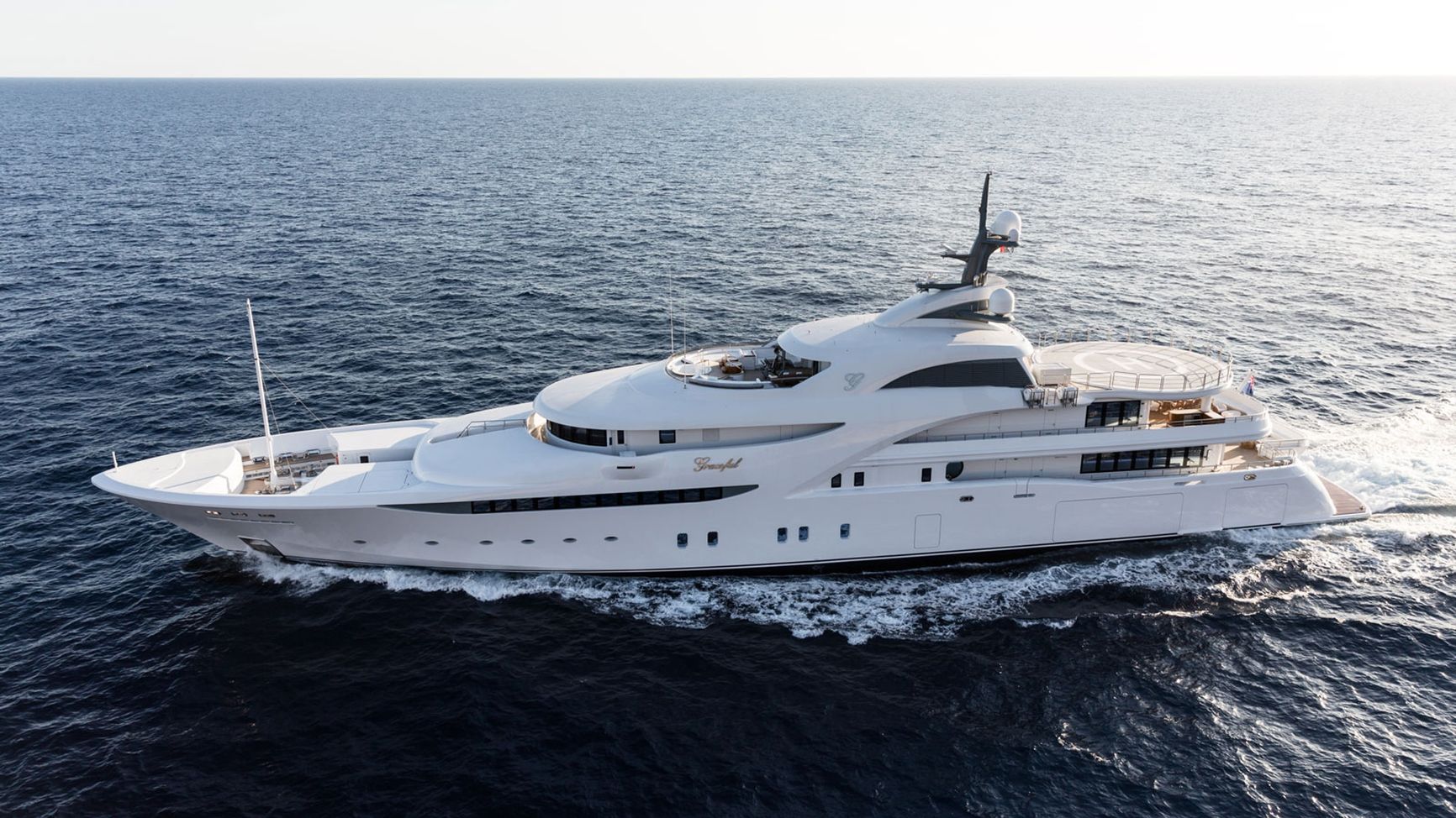 Graceful is one of several Putin yachts