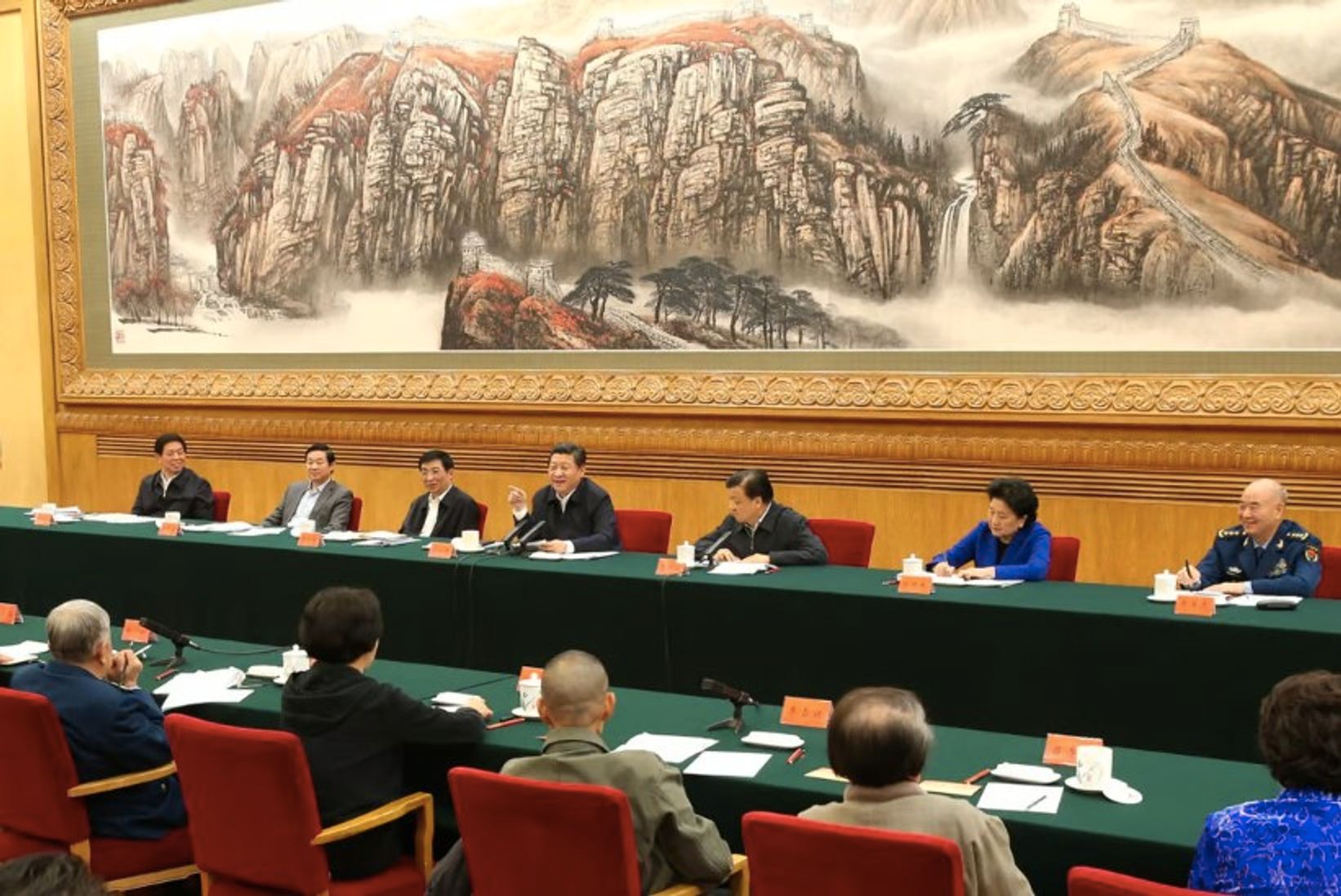 President Xi Jinping at the 2016 symposium