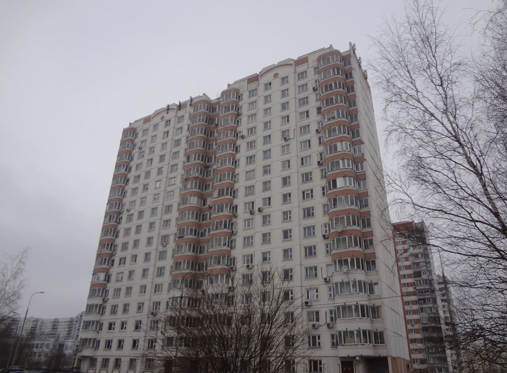SVR building on Vilnyusskaya Street in Moscow