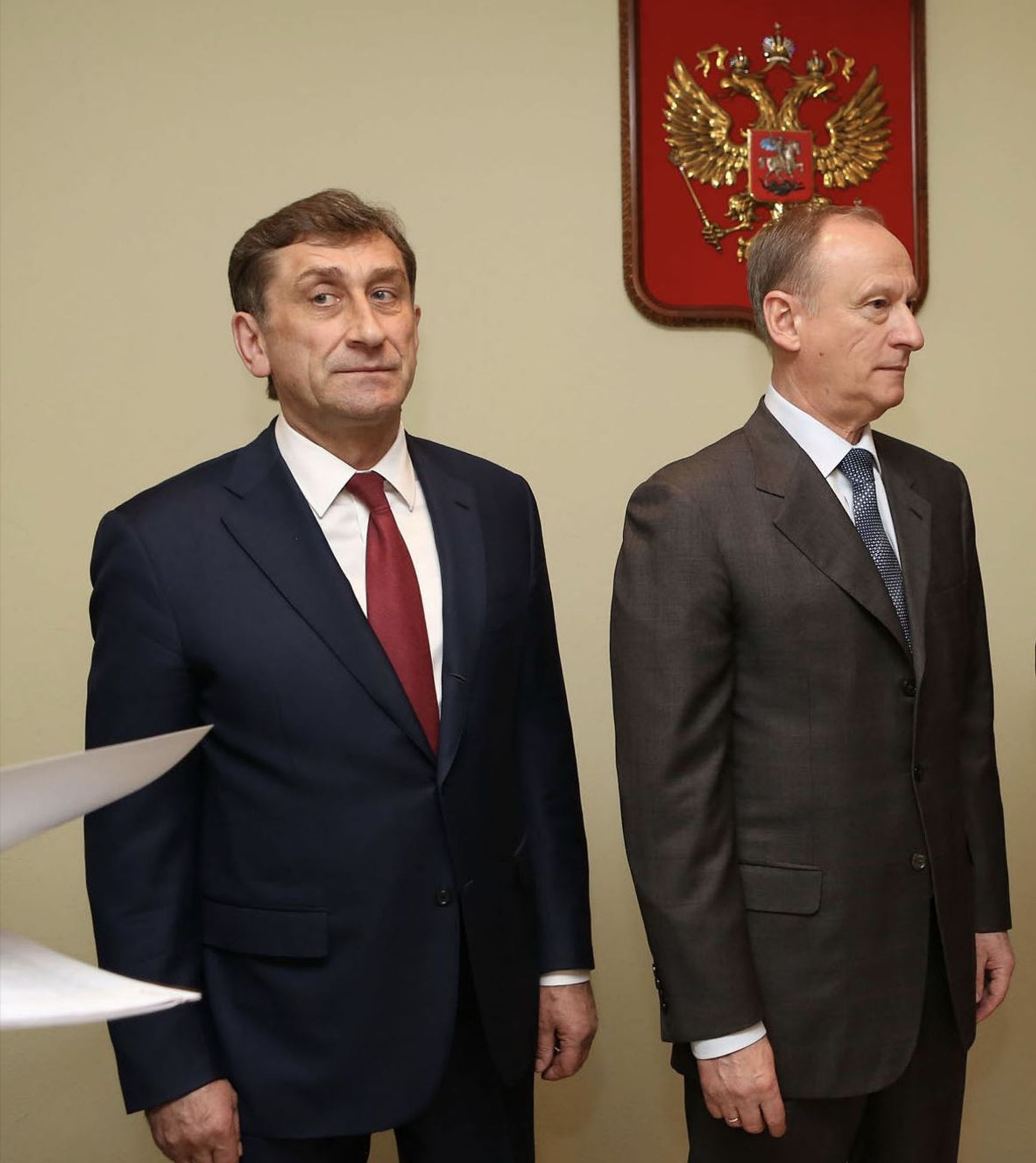 Shchekin and Security Council Secretary Nikolai Patrushev