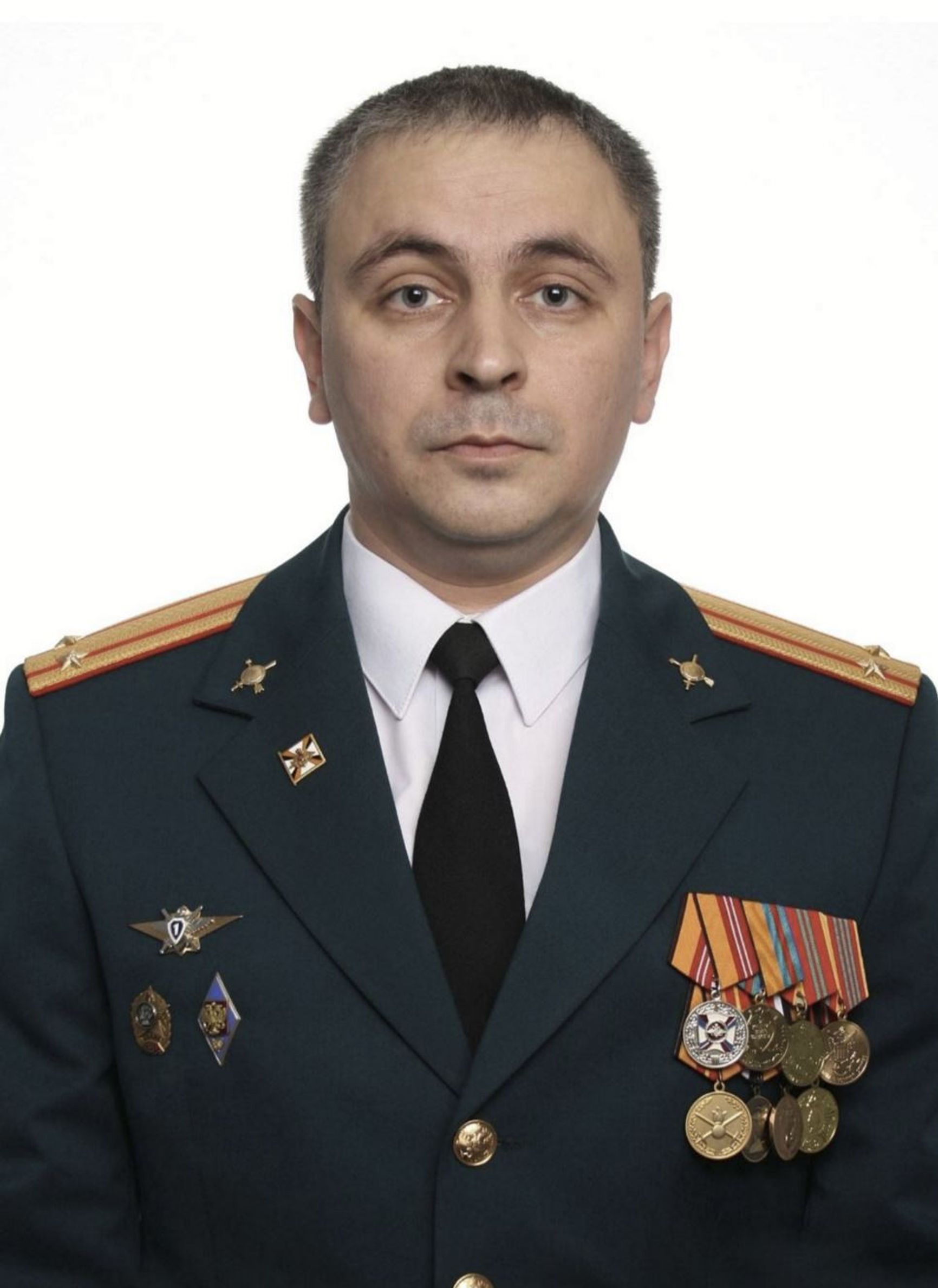 Igor Bagnyuk, photo provided by a colleague. Decorated, among other awards, with the Medal for Military Valor, 1st Degree, and for his participation in the military operation in Syria