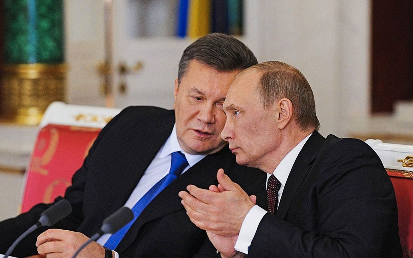 Viktor Yanukovych and Vladimir Putin