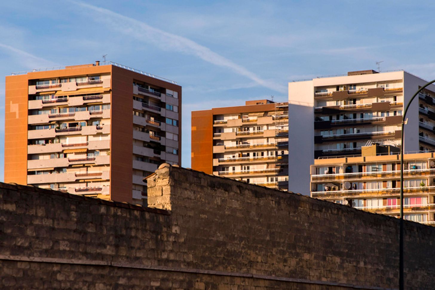 Социальное жилье в пригороде Парижа 