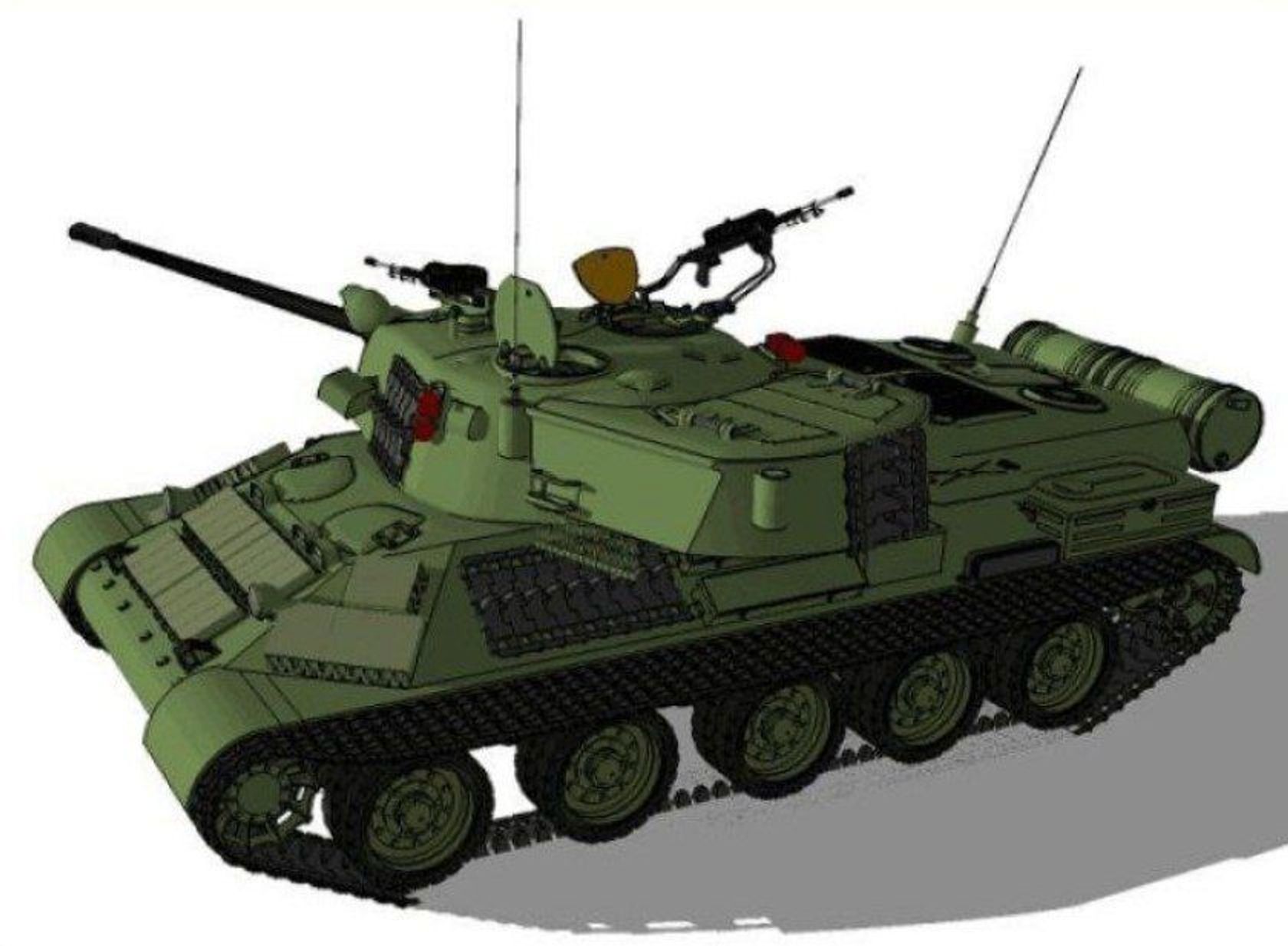 Т-34 образца 2023 года по версии Calibre Obscura