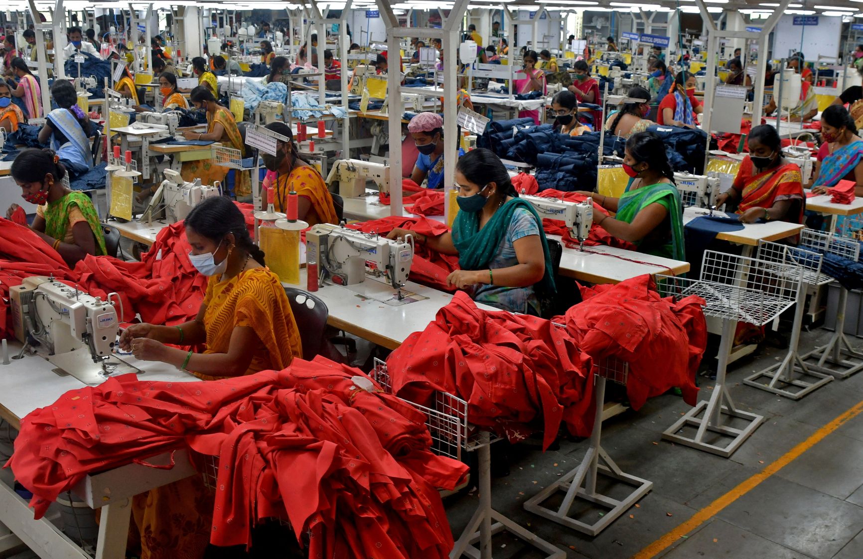 Швейная фабрика в Индии