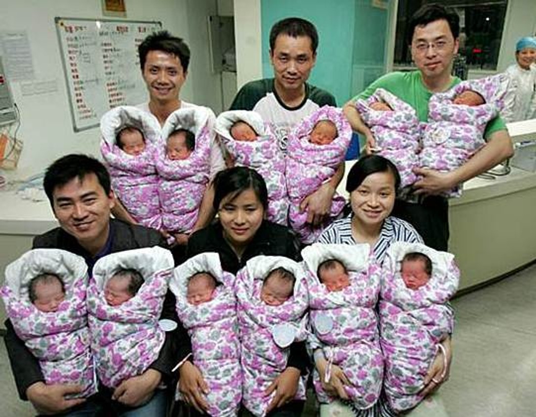 Женщина родившая 11 детей