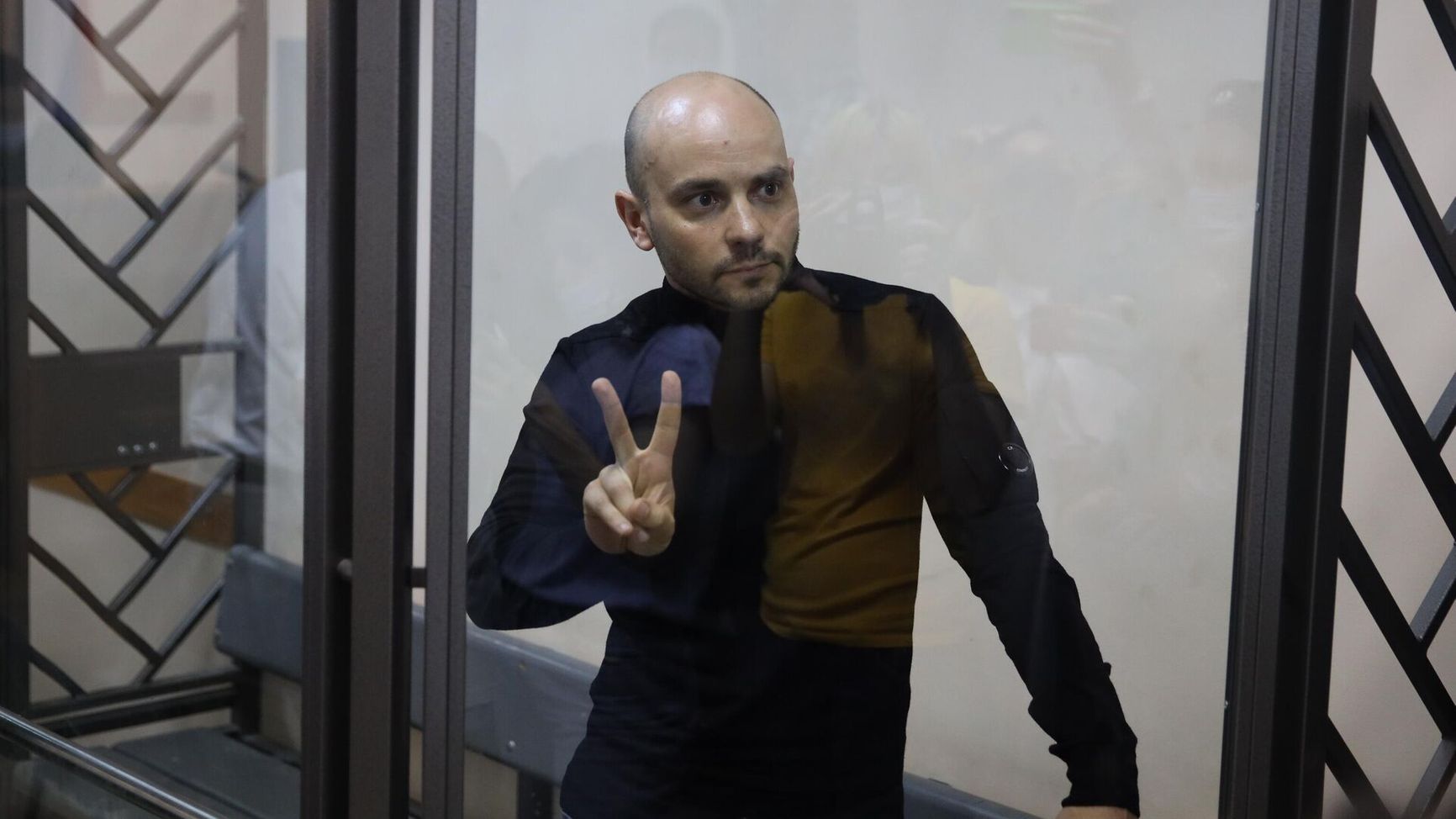 Андрей Пивоваров на судебном заседании
