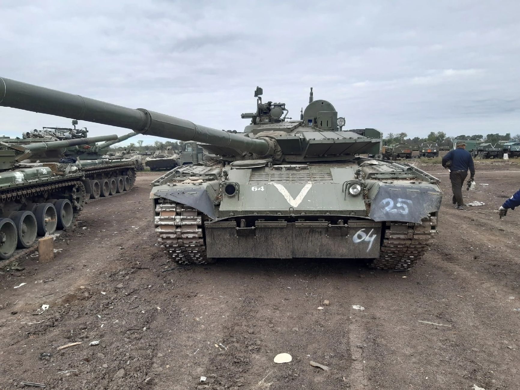 Т-80БВМ из состава 90-й танковой дивизии