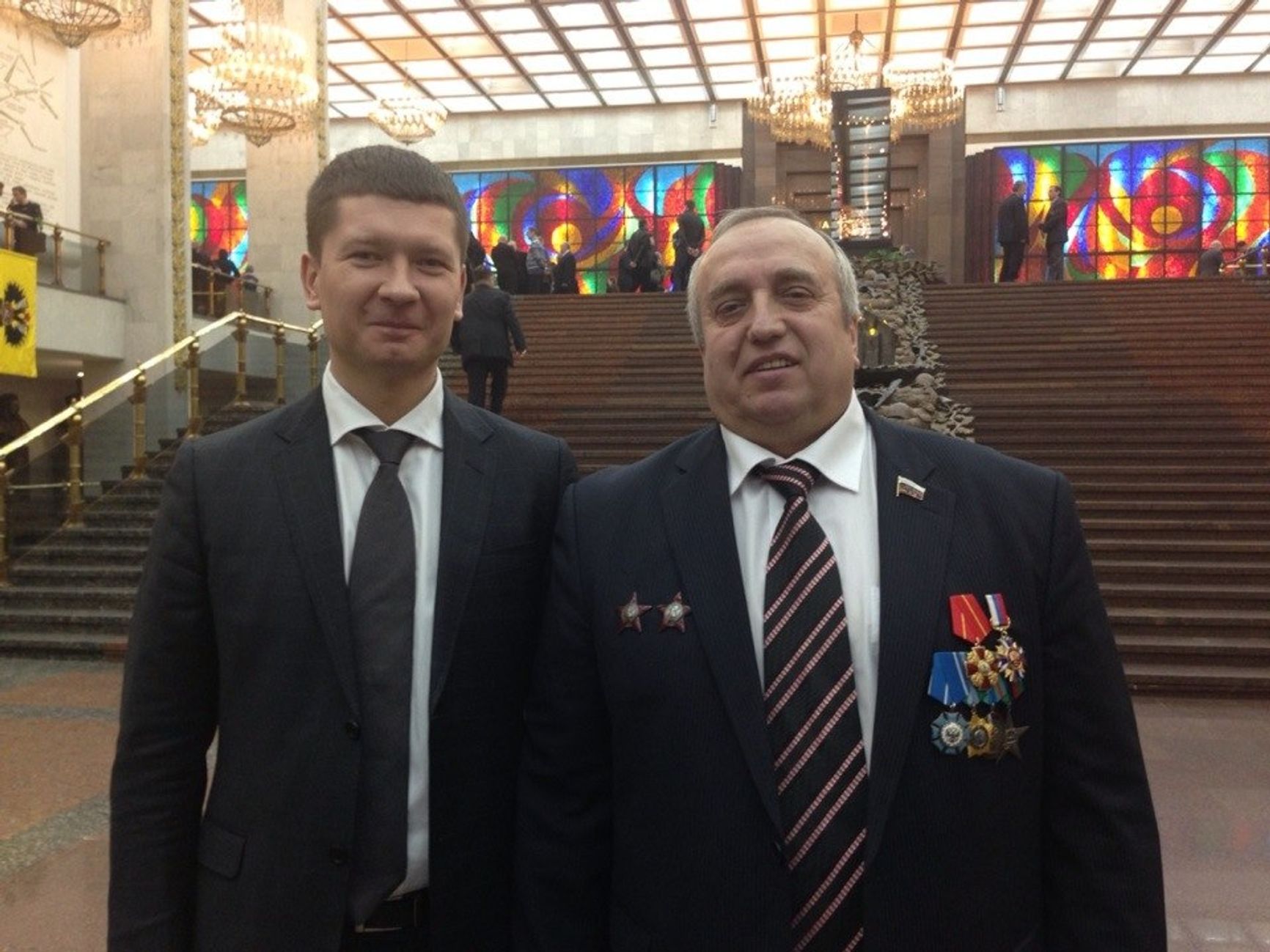 Олег Пташкин и Франц Клинцевич