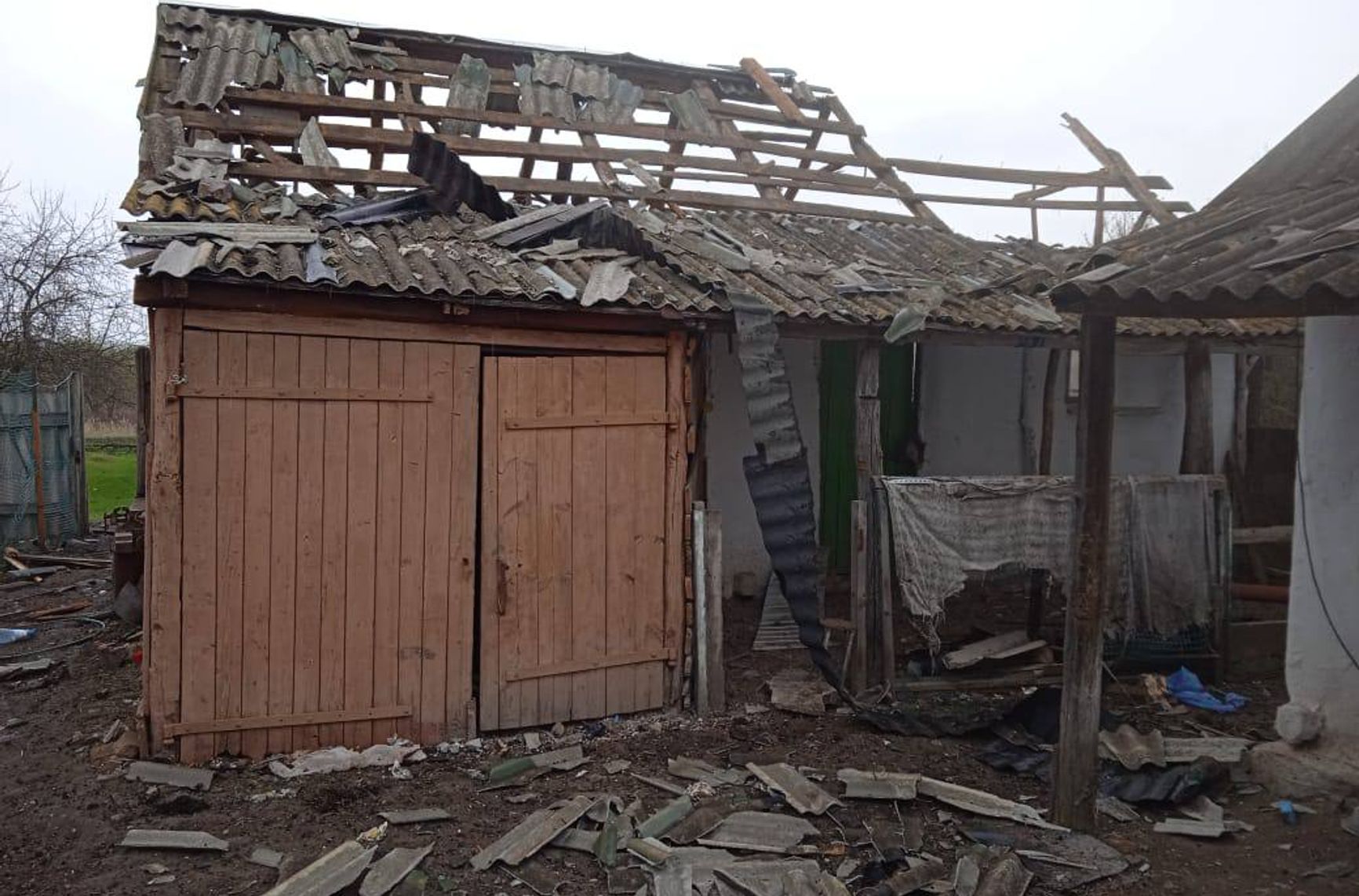 Разрушения в Белгородской области