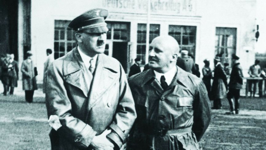 Адольф Гитлер и Юлиус Штрейхер