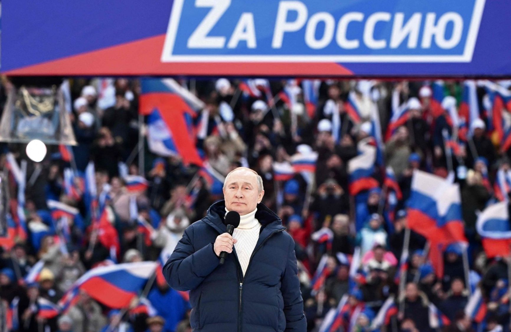 Putin wearing a Loro Piana jacket costing 1,445,000 rubles
