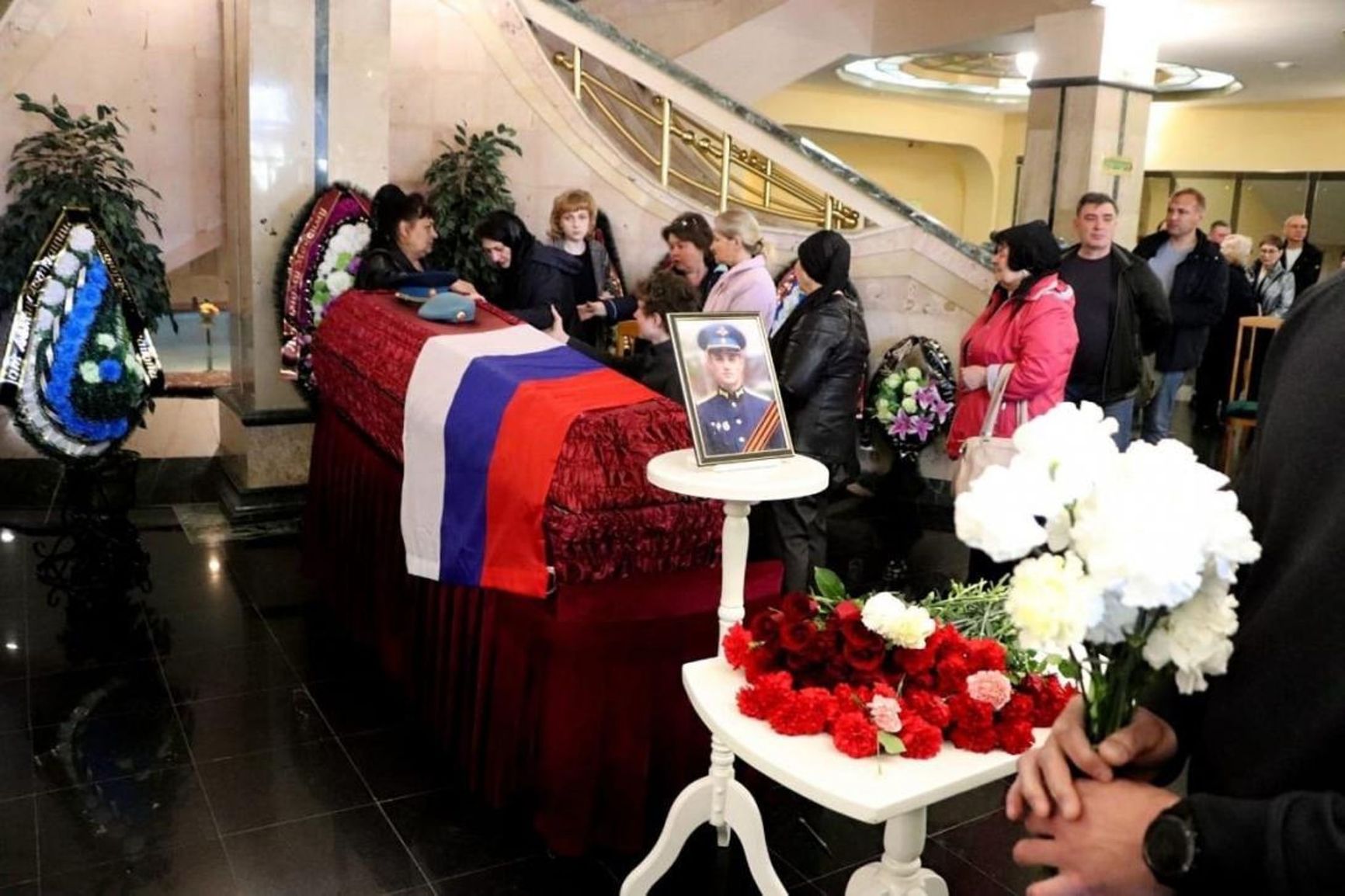 Maxim Serafimov's funeral