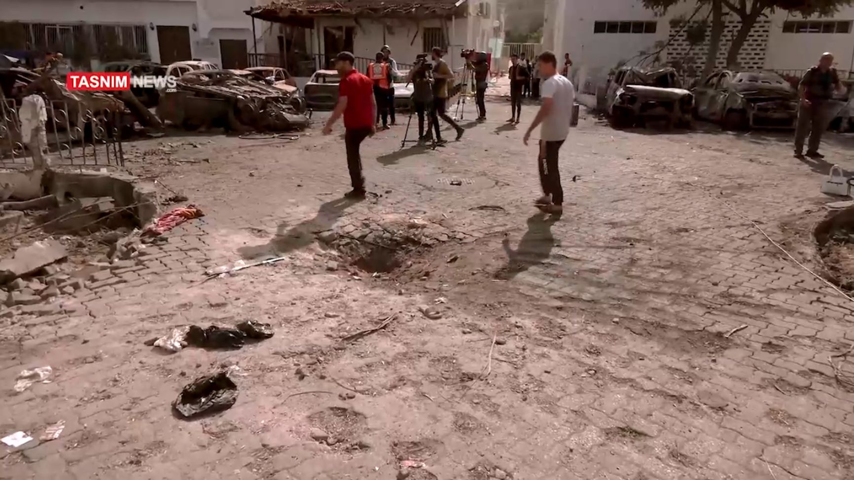 Атака на больницу «Аль-Ахли» в Газе