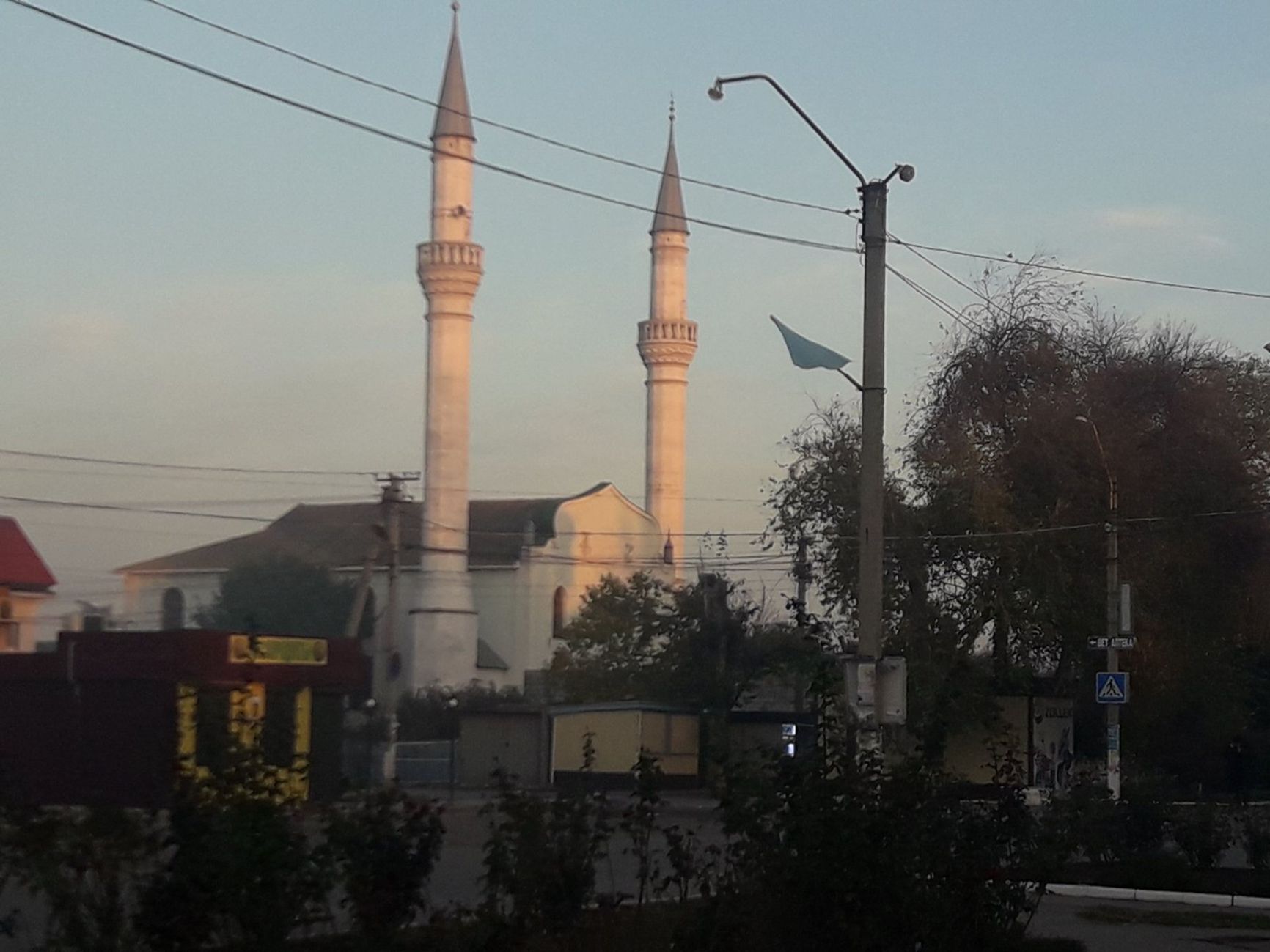 The mosque in Novooleksiivka