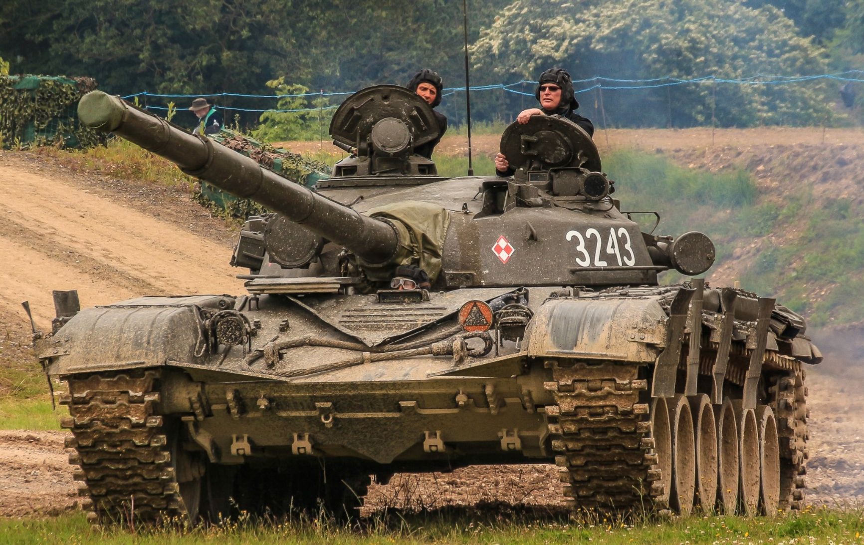 Т-72 на Tank Fest 2016, организованном Танковым музеем в Бовингтоне