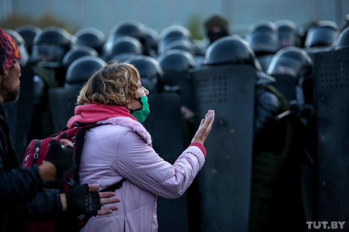 В Беларуси на акциях протеста задержали более ста человек