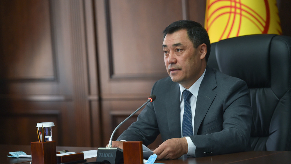 И. о. президента Киргизии Садыр Жапаров сложил свои полномочия для участия в выборах