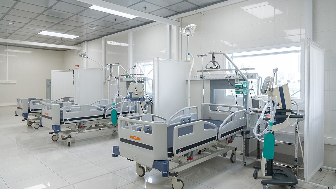 В Подмосковье открыли самый большой в регионе госпиталь для больных COVID-19