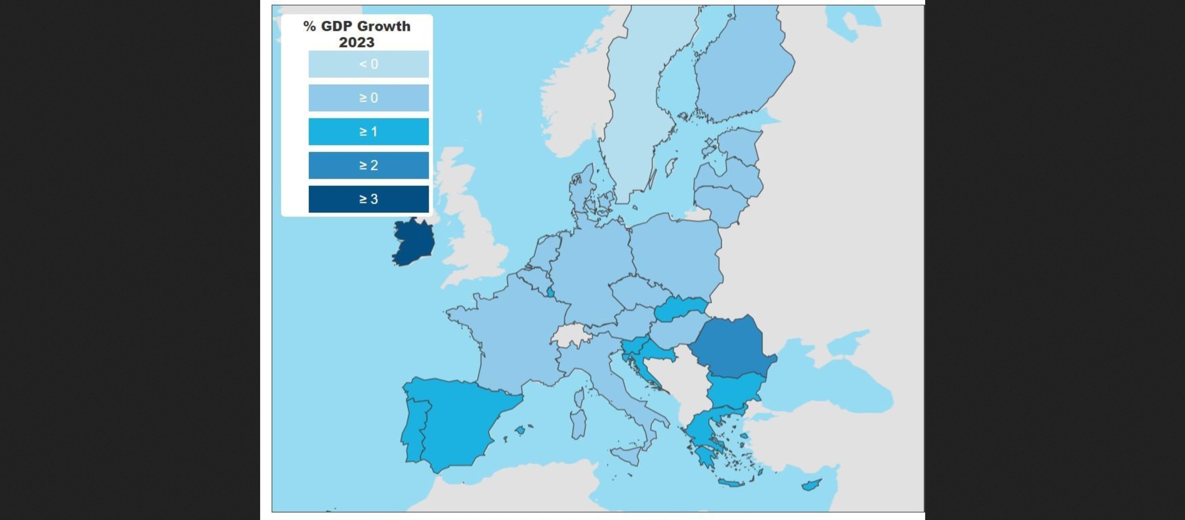 Путин на Евразийском экономическом форуме заявил, что в Евросоюзе ожидается падение ВВП. На самом деле ВВП ЕС растет