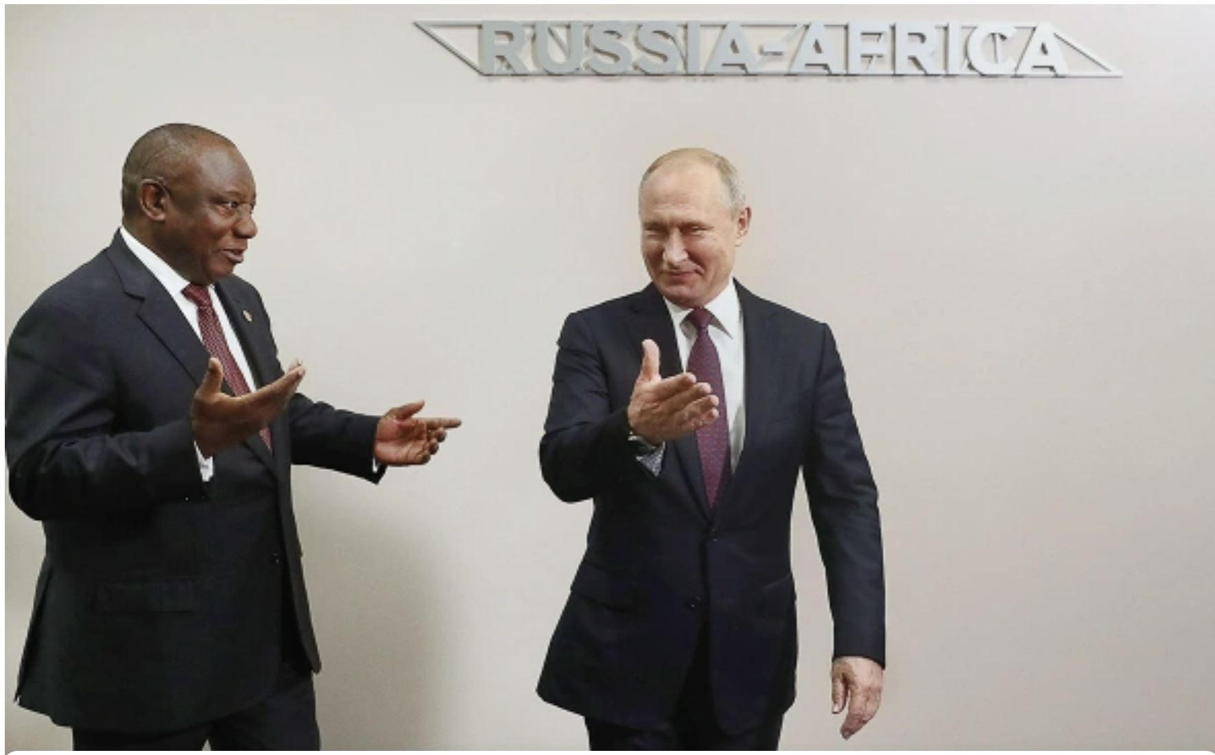 ЮАР ищет способы не арестовывать Путина, не нарушая свои обязательства перед Международным уголовным судом — Reuters