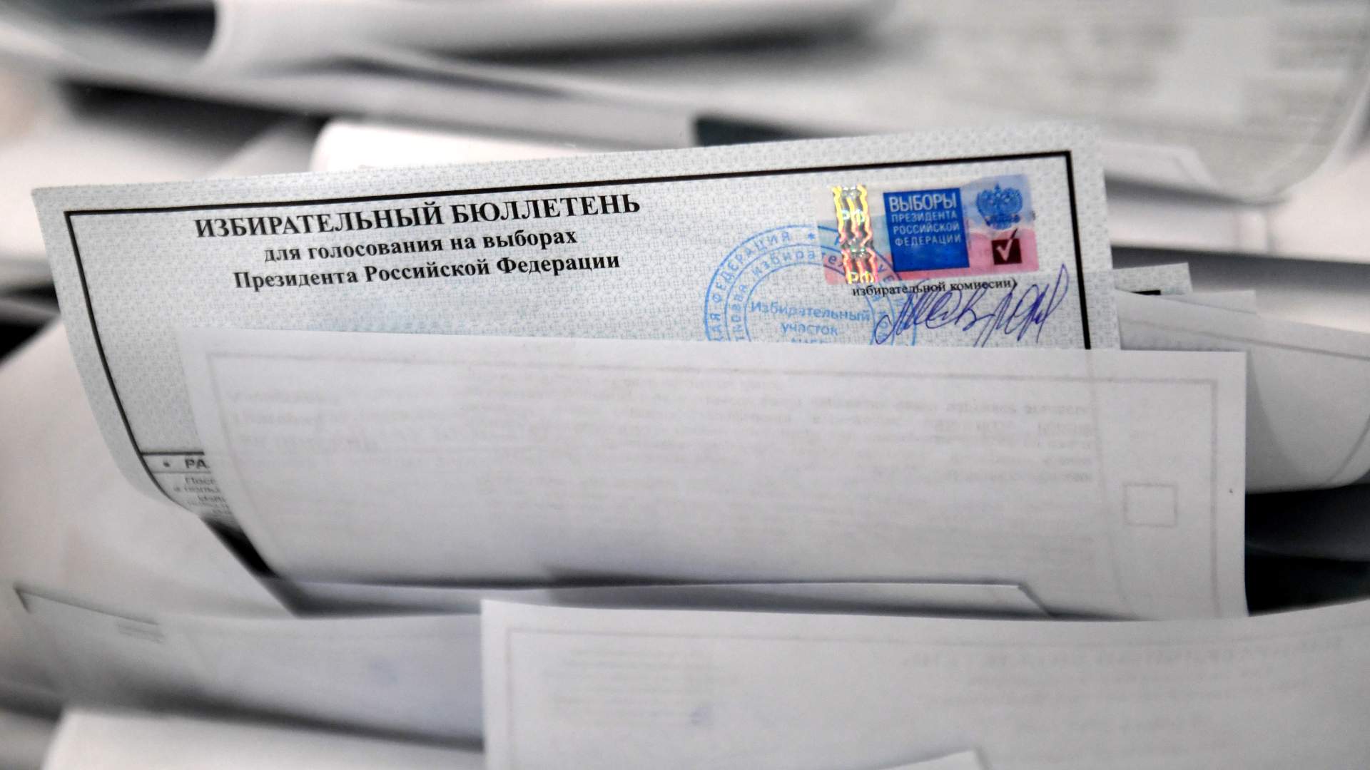 В Московской области задержали двух человек за надписи на бюллетенях