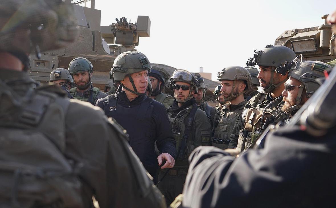 Израиль отводит войска с юга сектора Газа для их подготовки к штурму Рафаха — министр обороны Галлант