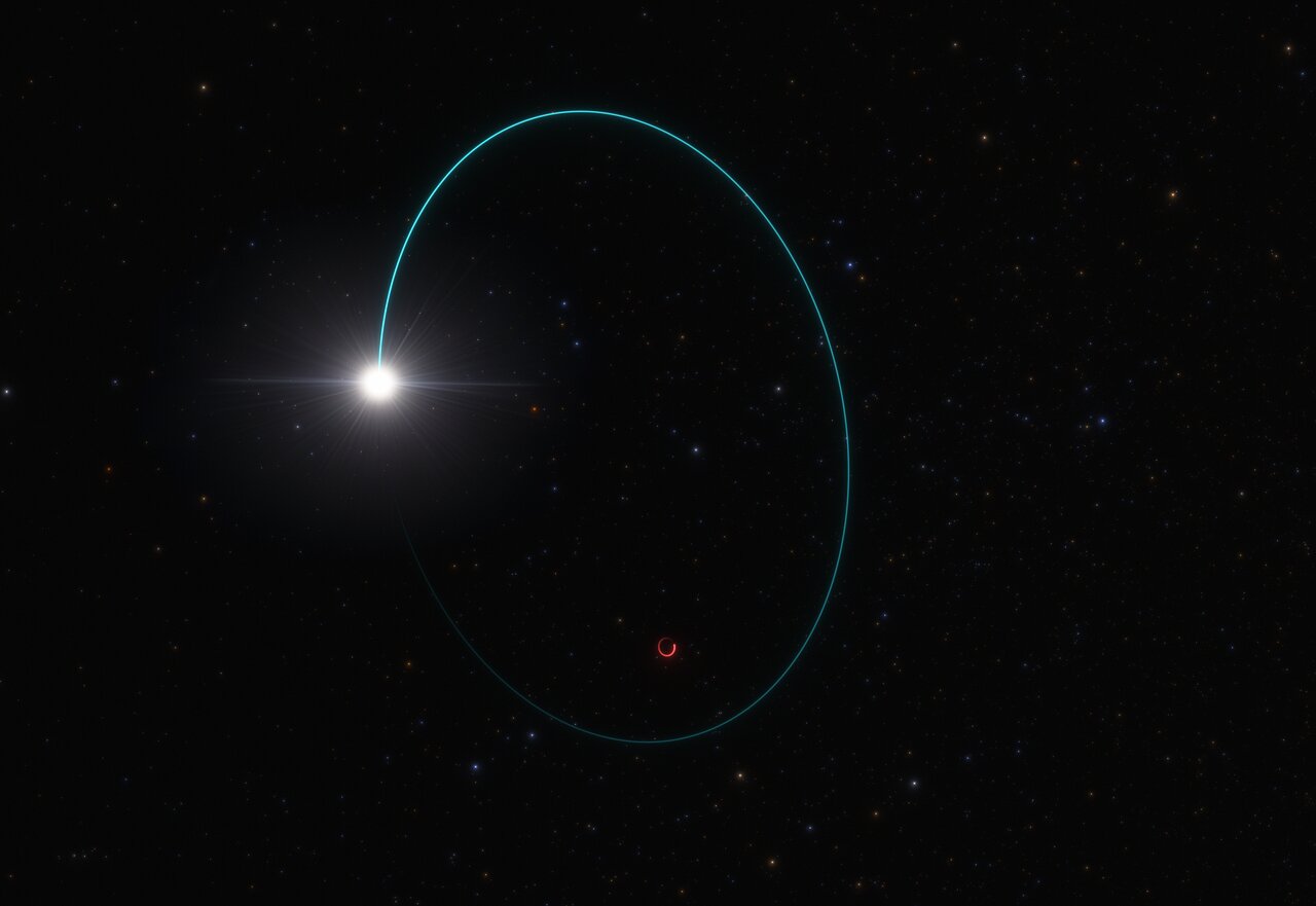 Ученые обнаружили в нашей галактике самую массивную чёрную дыру из ныне открытых