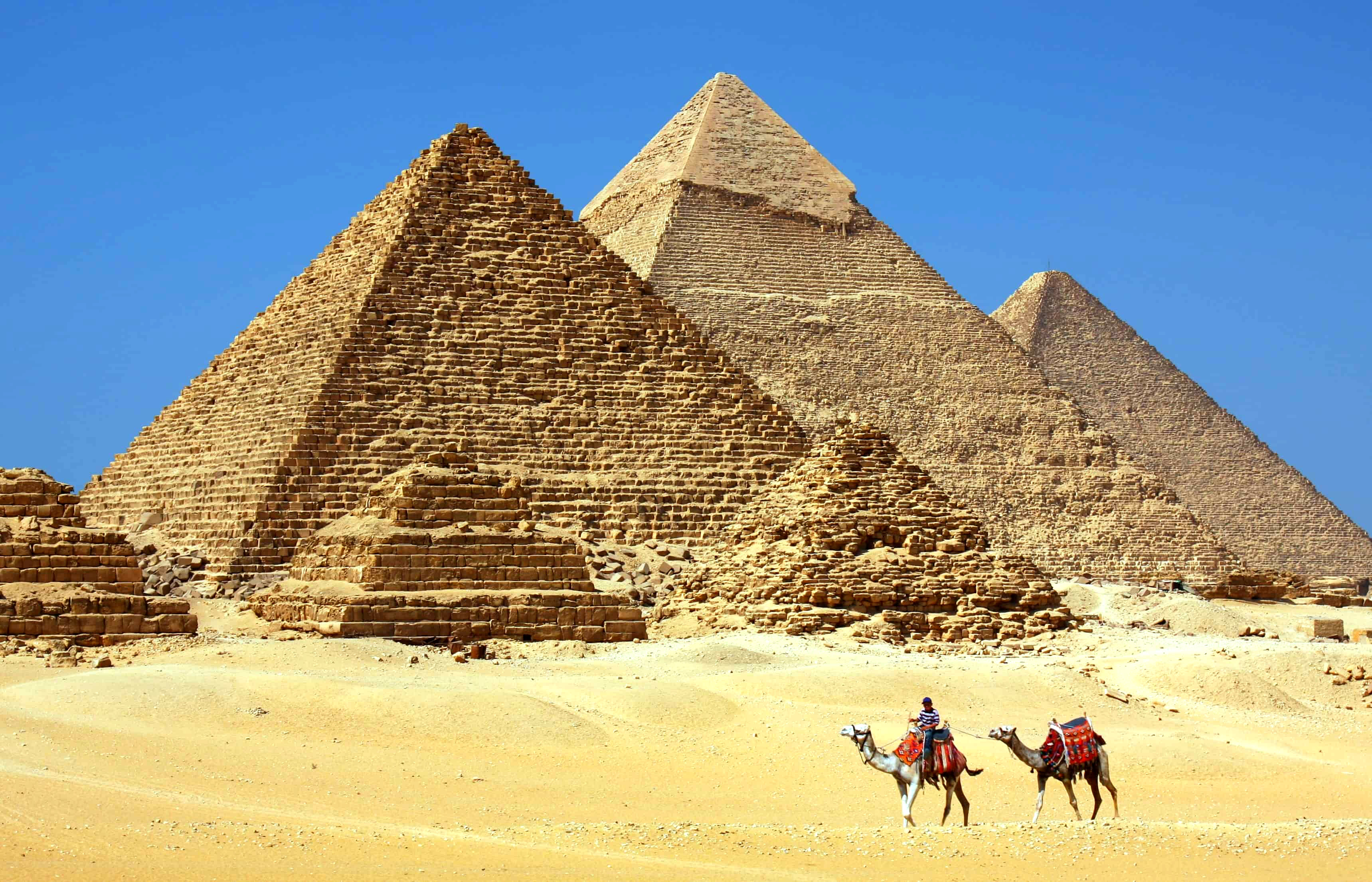 Исследование показало, что египетские пирамиды строились около ныне высохшего рукава реки Нил