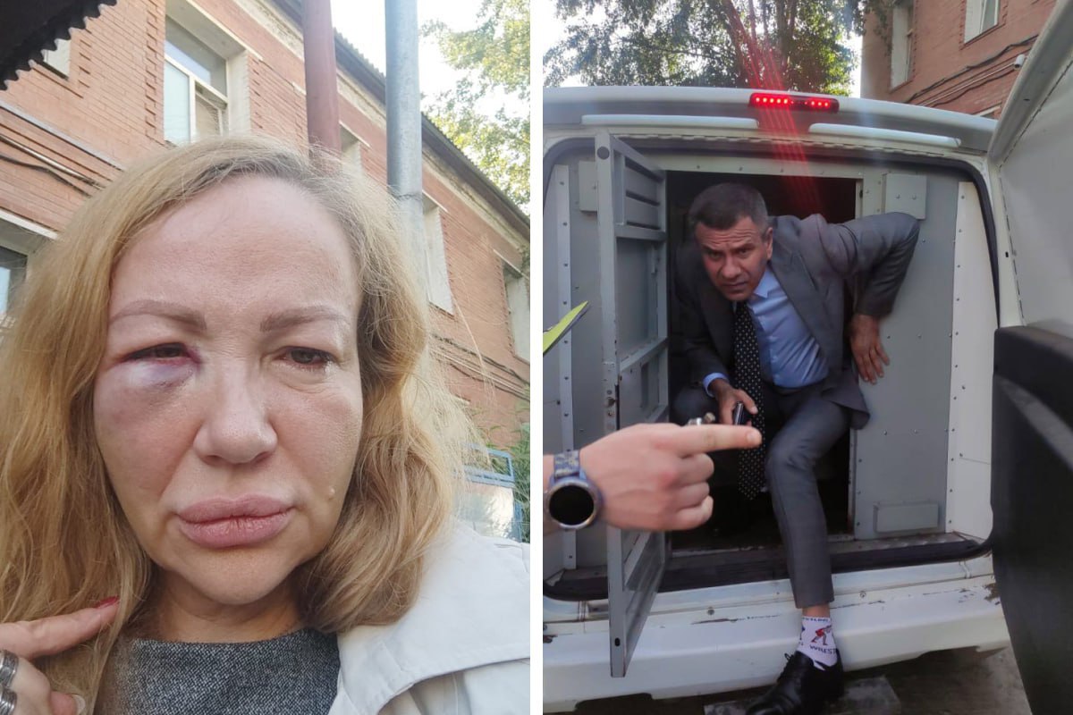 Женщина обвинила депутата Заксобрания Красноярского края в избиении, назвав его своим бывшим мужем. Он заявил, что не знает обвинительницу